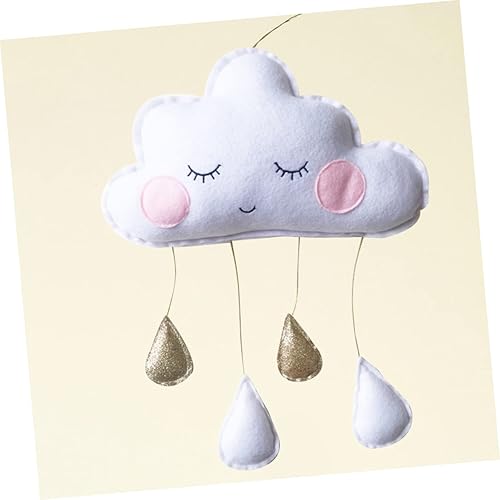 Decoración para el hogar, habitación, pared, nube, decoración de habitación, tienda de campaña, adorno para cuarto de bebé, techo, cuna, móvil para