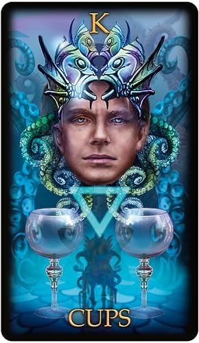 Marchetti Tarot: 78-Card Tarot Deck with 116-Page Illustrated Guidebook – Mythology, Emotion, and Theatrical Storytelling by Digital Artist Ciro Marchetti
