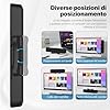 ADELGO Altoparlanti PC, Casse PC Usb per Desktop, Laptop, Altoparlante Speakers Soundbar Portatile con Design a Clip per Monitor, Plug and Play