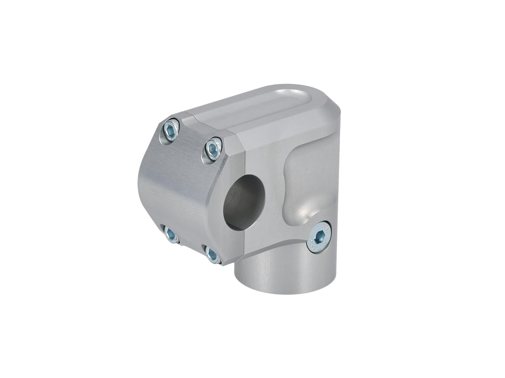 CNC Lenkeraufnahme ø22mm, Natur - für Simson Vogelserie