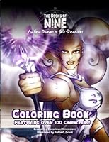 The Books of Nine Coloring Book: An Epic Journey of Self Discovery 1530937191 Book Cover