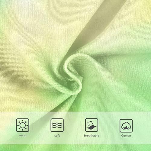 Watercolor Pastel Green Yellow Cute Panties Girl Girls Underwear Toddlers Cotton Bright Briefs Underpants 2t3