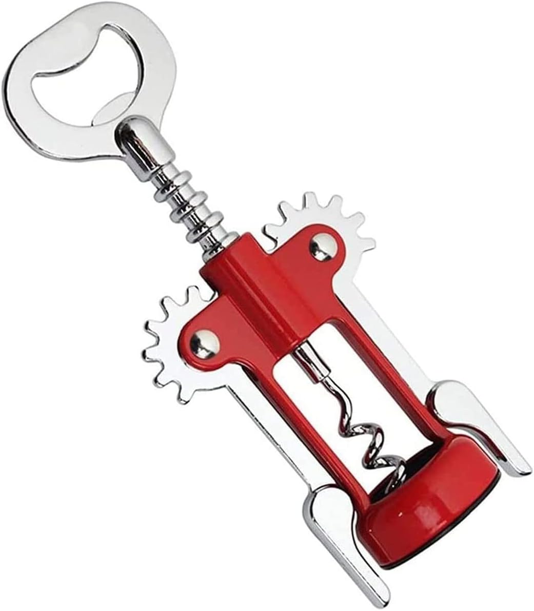 Wing Corkscrew Multifunctional Wine Corkscrew Bottle Opener Multifunctional Wine Beer Bottle Opener Wine Corkscrew for Wine Enthusiast and Waiters