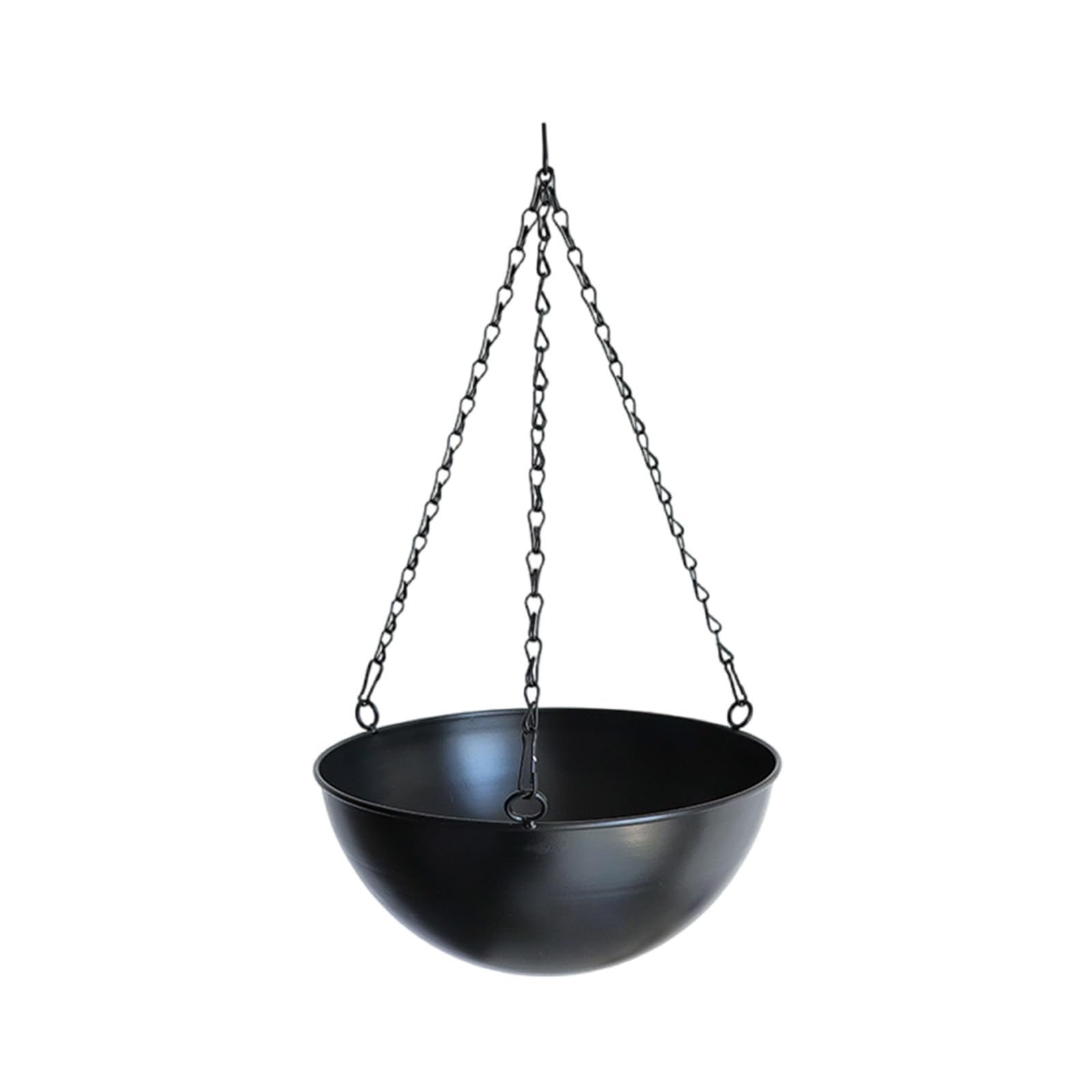 HDOYTXXM Decorative Iron Hanging Flower Pots Containers Hanging Planter Suitable for Indoor and Outdoor Use Plant Containers