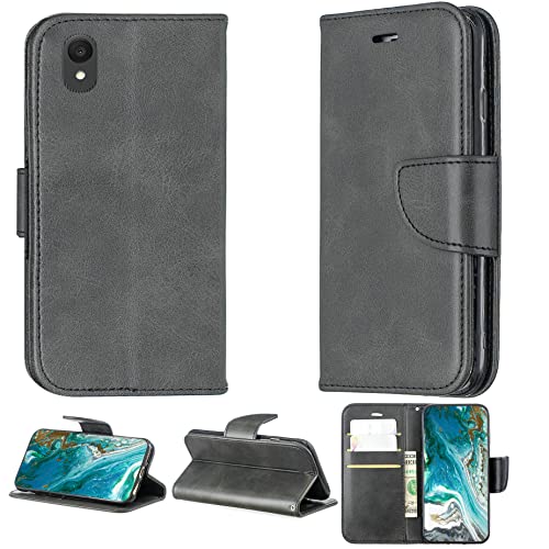Coque pour Qilive Smartphone Q1-22 5 Pouces Étui Compatible avec Qilive Smartphone Q1-22 5 Pouces Étui pour téléphone Portable Couverture à Rabat en Cuir...