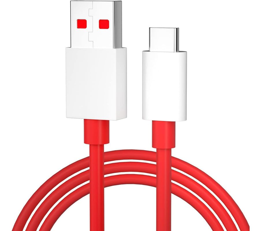 fast charging cable type c for Samsung Galaxy S20 FE 5G Original USB Data & Charging Cable PD Dash WRAP Fast Charging 60W High Speed Rapid Fast Turbo QC 3.0 Charging Cable (MD-RED)