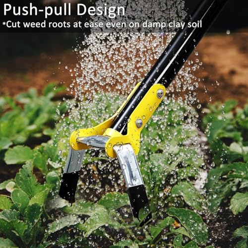 Houe de jardin FLY HAWK pour désherber sans se baisser grâce au manche
