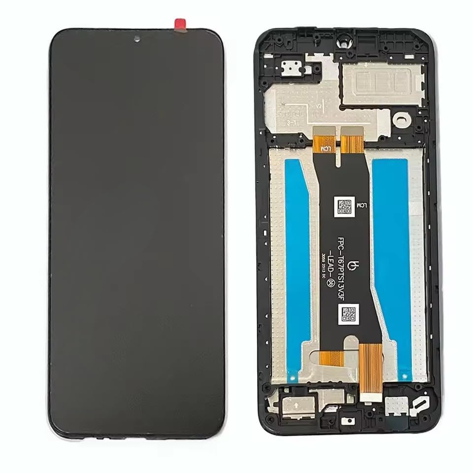 Digitalizador táctil de 6.75 pulgadas para reparar la pantalla de ZTE Blade A55 negro 4