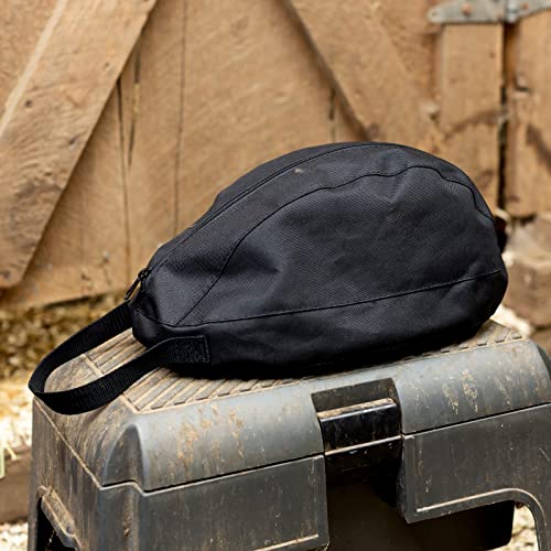 Horze Equestrian Bicycle Riding Helmet Easy-Carry Waterproof Nylon Bag Case - One Size #TOP4
