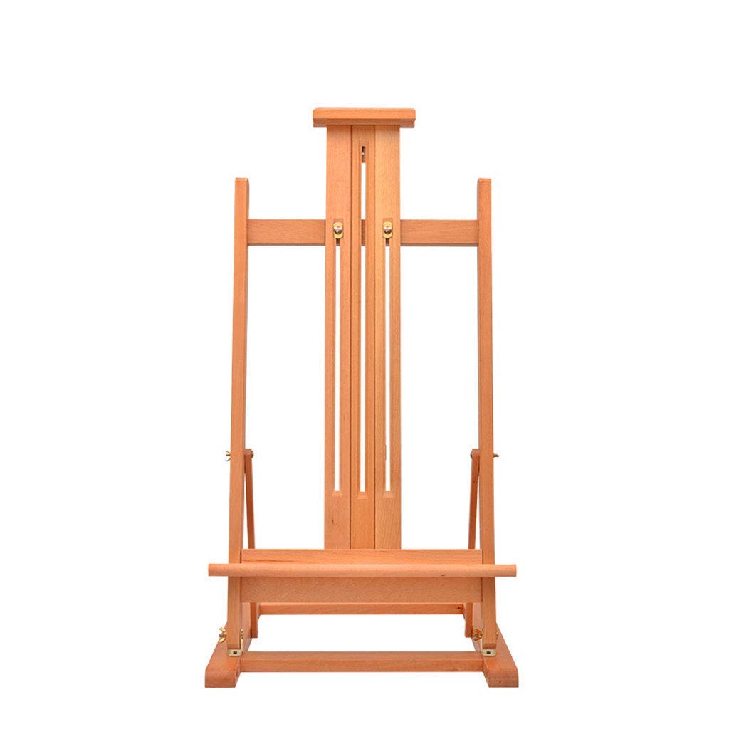 MYUYEE Painting Artist Easel Stand Drawing Board Big Tabletop Easel Solid Wooden Tabletop Watercolor Oil Painting Frame Building Poster Display Frame