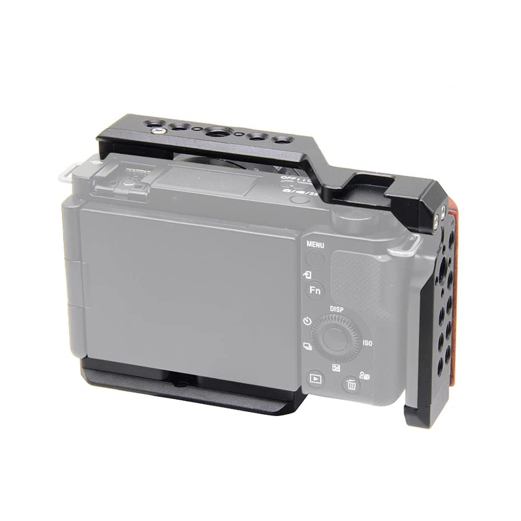 Foto Camera Cage Video per ZV-E10 Riprese per Vlogger Content Creator Must Have per Case Copertura di Sicurezza Maniglia Grip Protector Accessori