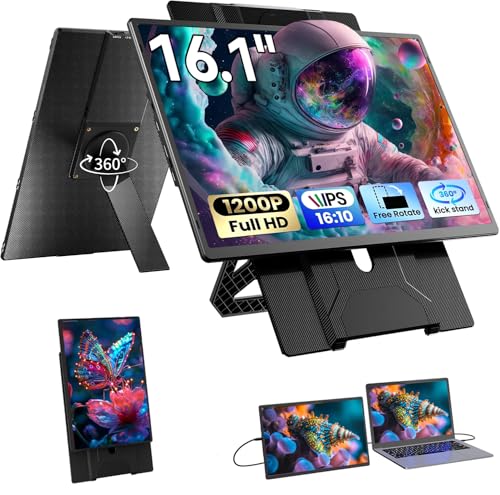 Blackview 16.1 Portable Monitor for Laptop, 1200P FHD Laptop Screen Extender - image 1