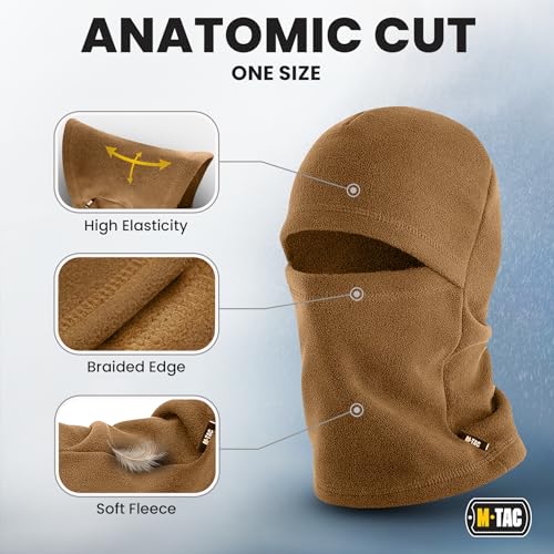 M-Tac Elite Winter Fleece Balaclava - Cold Weather Mask Thermal for Winter - Men Tactical - Image 4