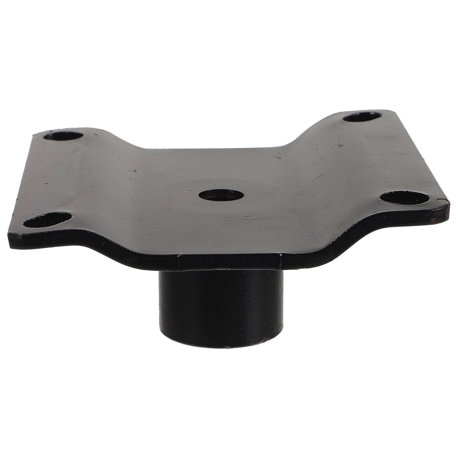 Angoily Conector de Ajuste para Silla Barbero de Metal Negro, Pieza Práctica y Moderna para Reparación de Sillas de Salón, Adecuado para Estilistas Profesionales
