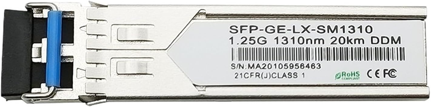 Gigabit Single-Mode Dual-Fiber Optical Module 1.25G Optical Module SFP Fully Compatible with H3C and Other switches20km
