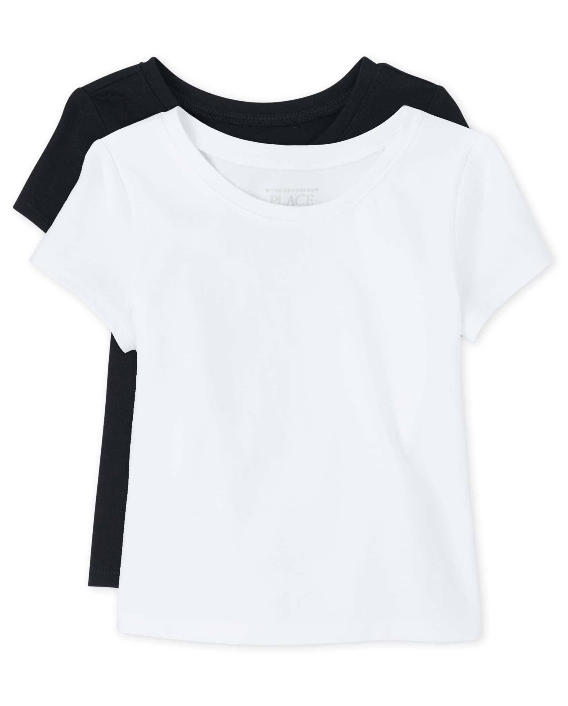 Toddler Girls Basic Layering Tee 2-Pack