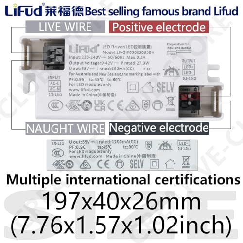 Driver LED 33.6W LF-GIF030ES0 pour transformateur d'éclairage stable