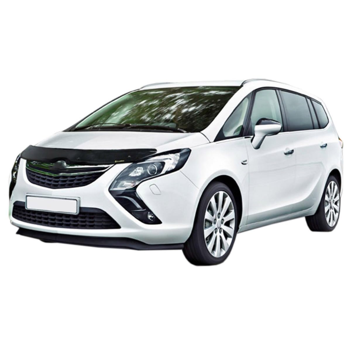 SCOUTT Deflettore Protezione Cofano per Opel Antara 2006-2018, Migliora l'Aerodinamica dell'Auto, e Spoiler, Nero