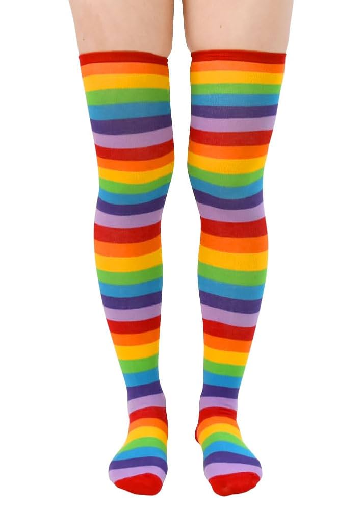 Amazon.co.jp: DFギャラリー ダンス衣装 靴下 ニーハイソックス