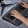 Keyboard Stand for Desktop, Keyboards Wrist Rest, Ergonomic Keyboards Holder for Easy Typing Working, Wrist pad for Keyboards with Comfortable Wrist Rest for Keyboard Black Gold