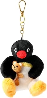 [Many a Little] ピングー PINGU ぬいぐるみ マスコット キーリング/キーホルダー キーチェーン ボールチェーン