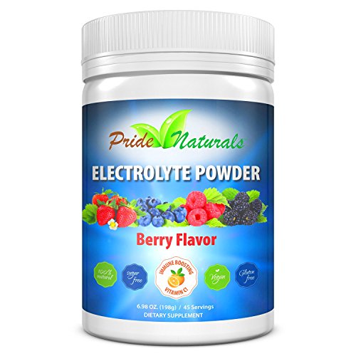 Electrolyte Powder - Refreshing Pre & Post Workout Recovery Electrolytes, All Natural, Sugar