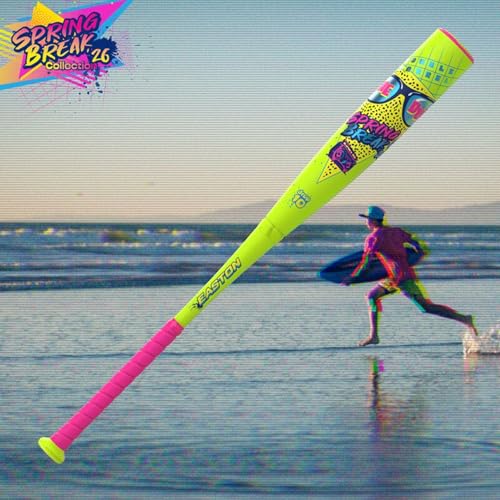 Easton | 2026 | The Dub Spring Break Edition Baseball Bat | Neon Green/Pink | USSSA | -8 Drop | 2 3/4" Barrel | 29 Inch - image 2