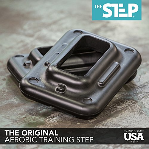 The Step Original Aerobic Exercise Risers (Pair) with Nonskid Feet - Two Extra Risers for Use with The Step Circuit Size Platforms by The Step - Image 4