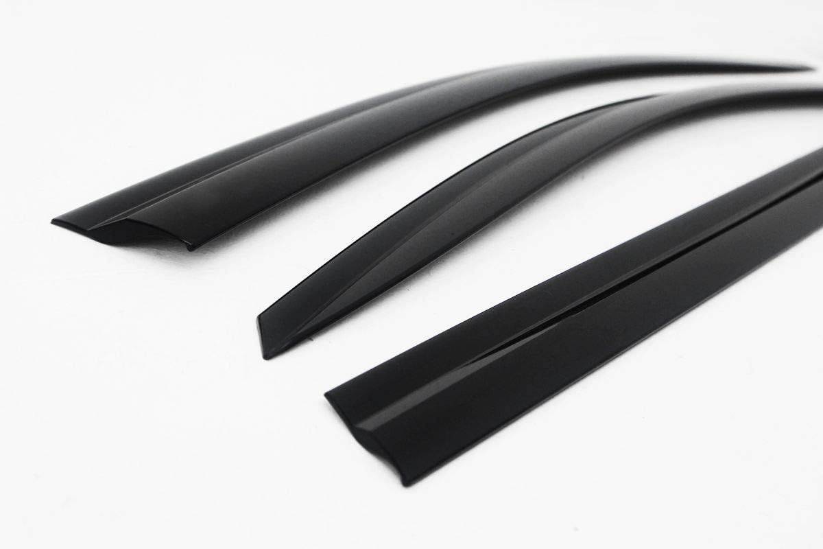 AUTOCLOVER Smoke Tinted Window Visors Rain Guards 4pcs for KIA Sedona 2015-2019