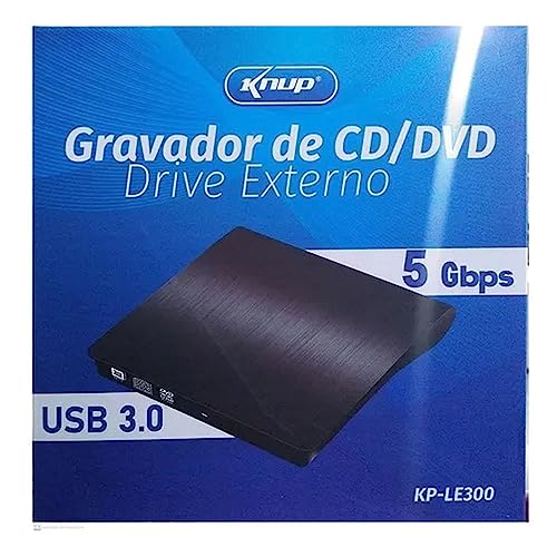 Drive Gravador Leitor Dvd Externo Usb 3.0 Portátil Pc Note