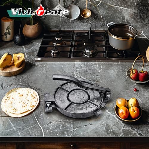 image for Vivicreate Tortilla Press,Tortilla Maker, Dough Press,Flour Tortilla p