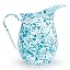 Turquoise/White Splatter