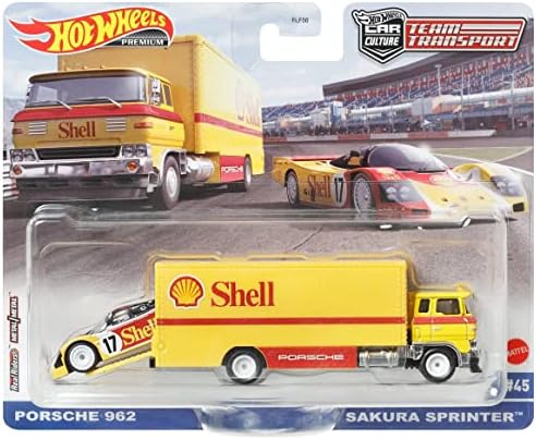 Hot Wheels Porsche 962 Sakura Sprinter, Team Transport