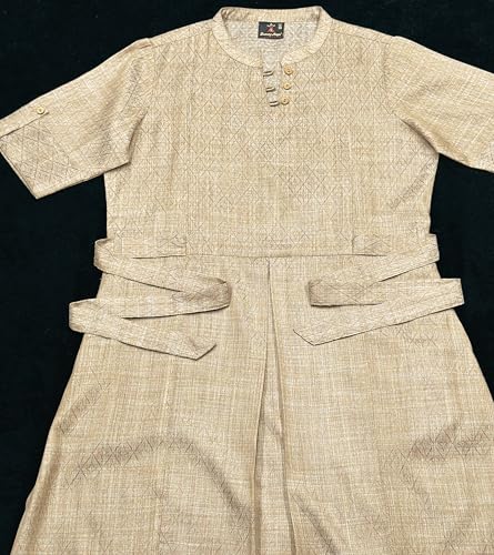 Image of DUMMY SHAPE Feeding Dresses for Women Full Set | Cotton Blend Maternity Kurta Pant Suit with Dual Nursing Zippers, Side Pocket to Pre & Post Pregnancy | Mom to Be Gifts