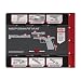 Real Avid M&P Smart Mat: 19x16", Pistol Cleaning Mat with Smith & Wesson M&P Handgun Disassembly Instructions, Integrated Red, Magnetic Parts Tray, Heavy-Duty, Oil-Resistant, Solvent-Resistant Protect
