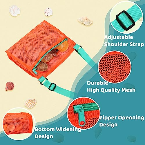 MUYIZI 4-Pack Shell Collecting Bags