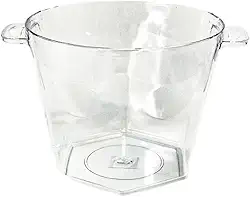 Balde de Gelo Acrílico Cerveja Champanhe Vinho Bebida 4250ml