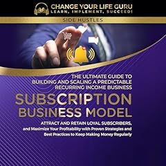 Subscription Business Model Audiolibro Por Change Your Life Guru arte de portada