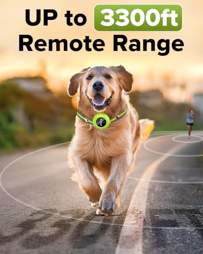 Image of XDX 2-in-1 Dog Shock Collar & Bark Collar - 3300FT Dog Training Collar with Remote, Automatic Anti-Barking, 5 Adjustable Sensitivity Levels, IP67 Waterproof E-Collar for Small Medium Large Dogs