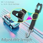 Purse Hook for Car, Adjustable Headrest Hooks, 2 Pack - Image 6
