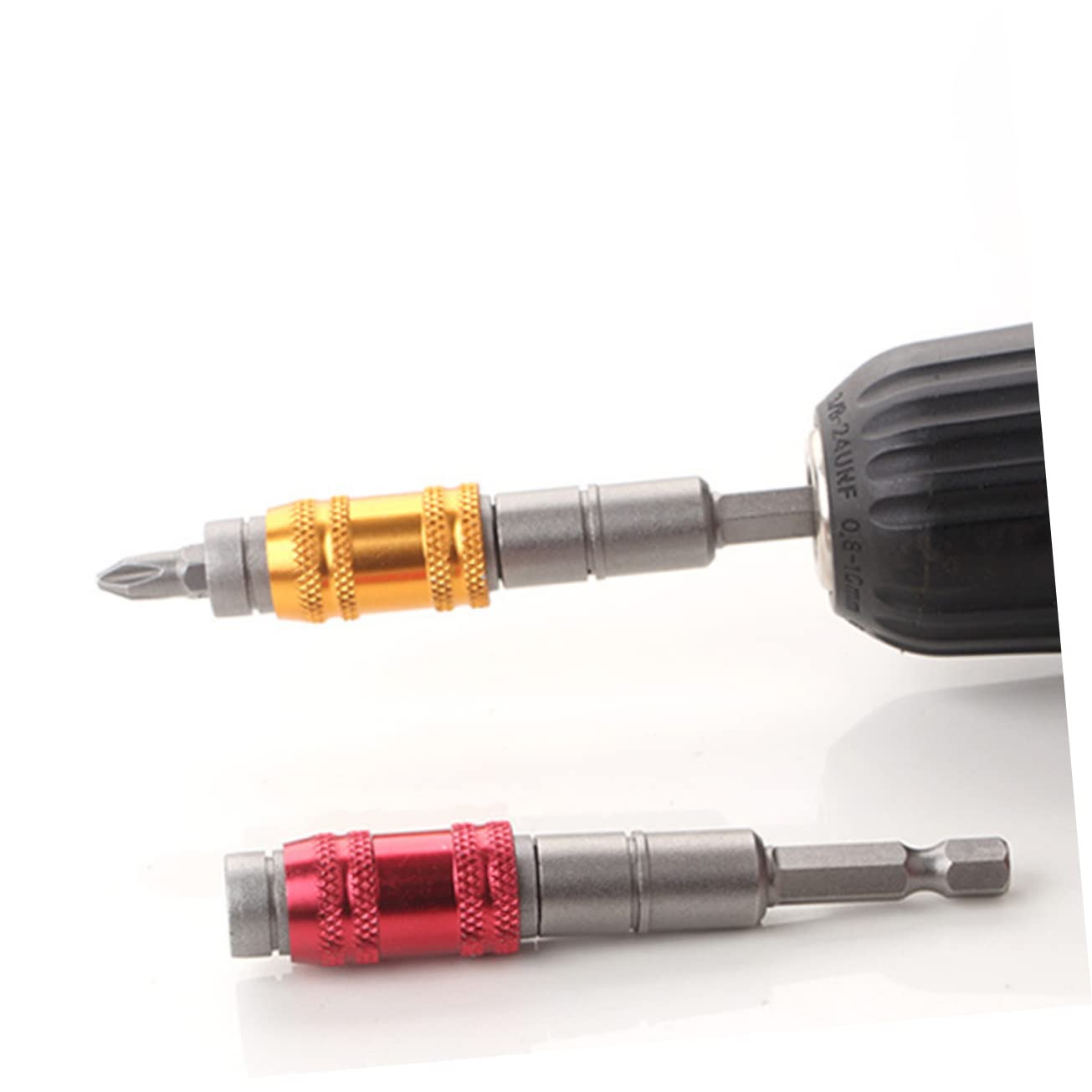 Hemobllo 3sets Estensione Flessibile Per Trapano Con Punta Magnetica e Supporto Per Angoli e Spazi Ristretti