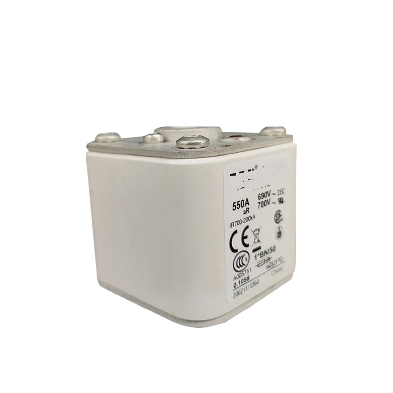 Fusible rapide 170M4415 basse tension cartouche pour armoire