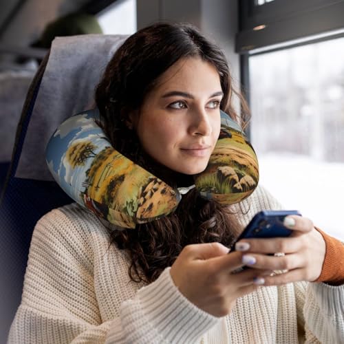 Almohada cuello en U espuma viscoelástica cómoda miniatura 5