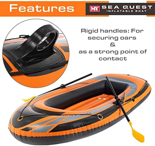 M.Y Sea Quest 200 Two Man Inflatable Boat 196 x 116cm