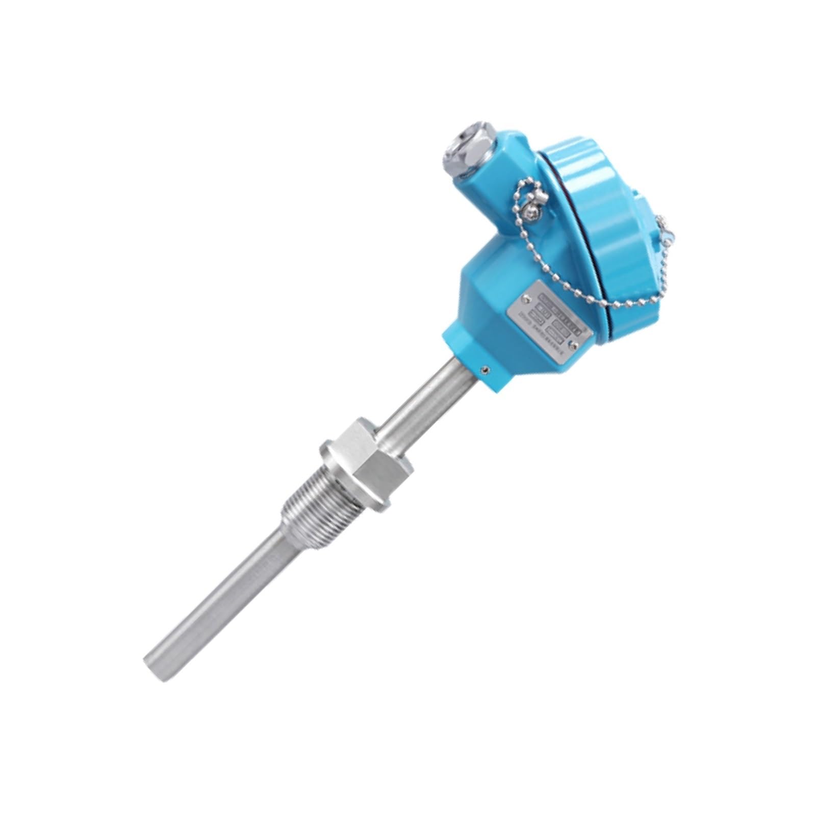 Sonda de sensor de temperatura PT100 Termopar industrial de acero inoxidable(300mm,0-200 PT100)