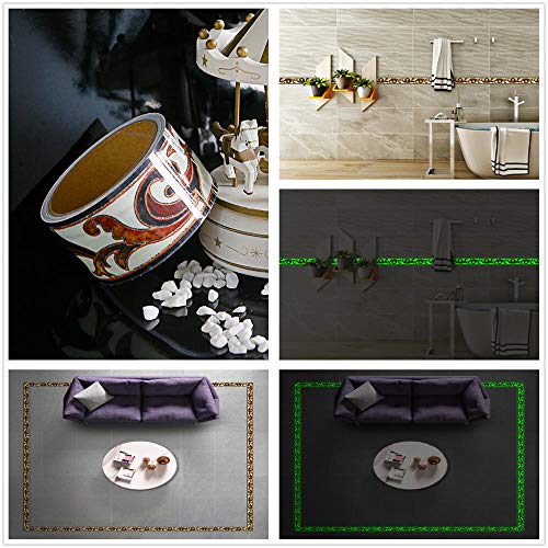 Bordo decorazione autoadesiva rimovibile per