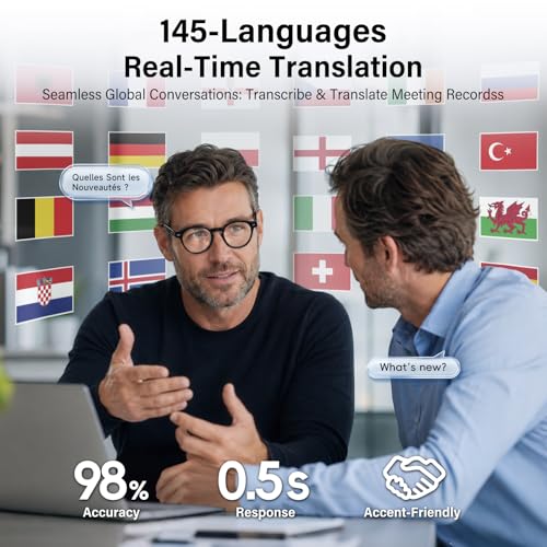 GetD AI Smart Glasses, Photochromic Lenses, Bluetooth Translation Glasses - image 4