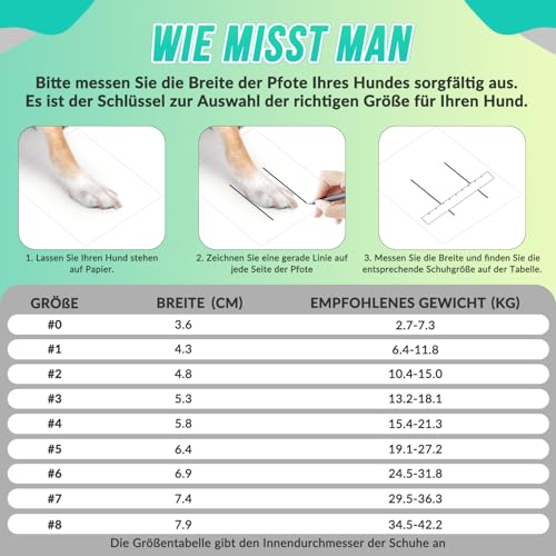 Eyein 2 Stück Hundeschuhe, Masche Atmungsaktiv Hundeschuhe Pfotenschutz mit Rutschfester Sohle für heiße Sommerböden, Reflektierende Hundeschuhe für nächtliche Spaziergänge im Freien (Grau, Größe 5)