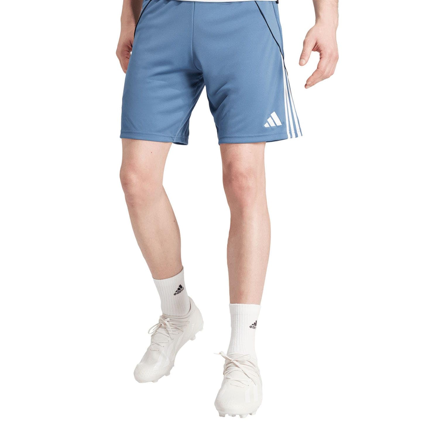 Adidas Men's Blue Tiro 24 Training Shorts In Xxl