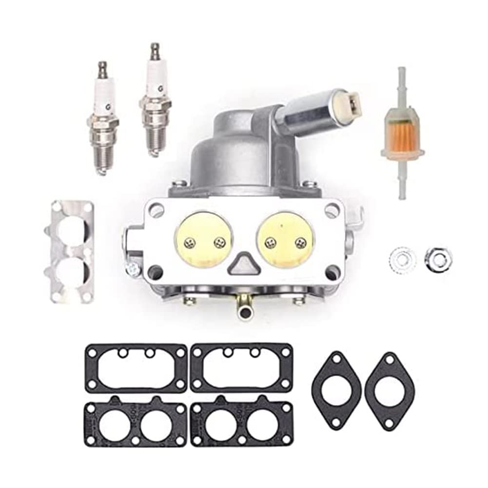 LVTFCO 791230 Carburador Compatible con Junta & Kit de Herramientas de Limpieza de Chorro de Suciedad de Carbono for Motores Verticales - Reemplazo 799230 699709 499804 405777